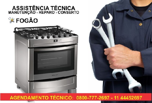 Assistência técnica para fogão
