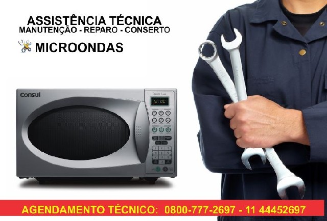 Assistência técnica para microondas